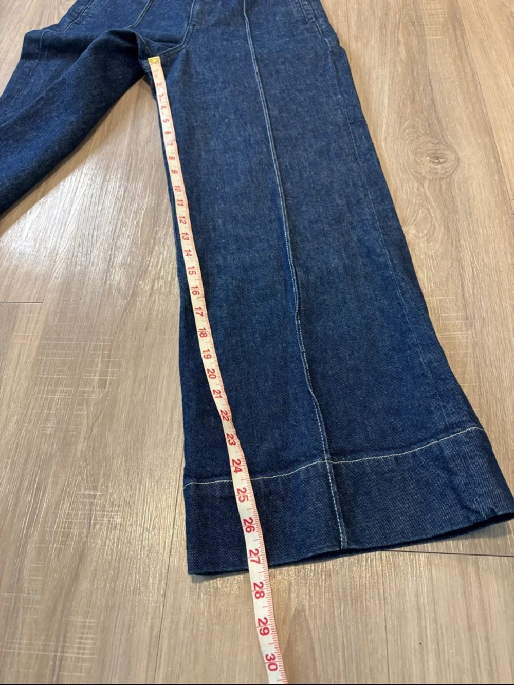 JOE'S JEANS Madison High Rise Wide Leg Jean Trouser size 27